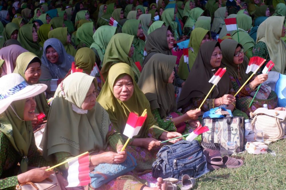 Kader Muslimat di Tulungagung Siap Menangkan Pasangan Khofifah-Emil