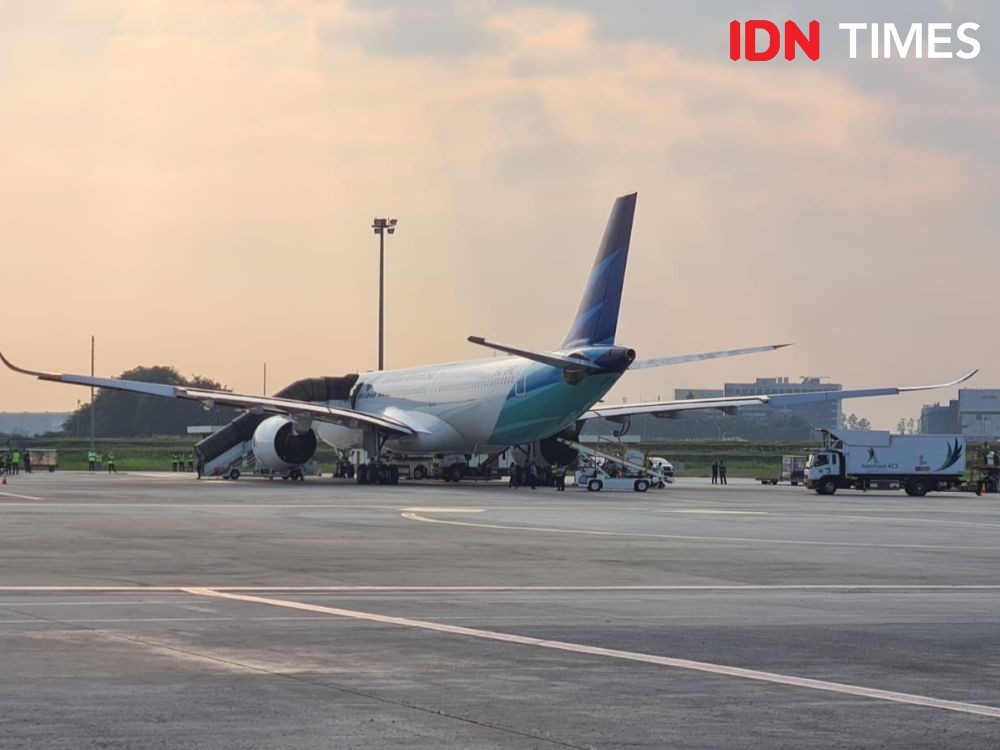 Menag Yaqut Hadir di Bandara Soetta untuk Lepas Paus Fransiskus