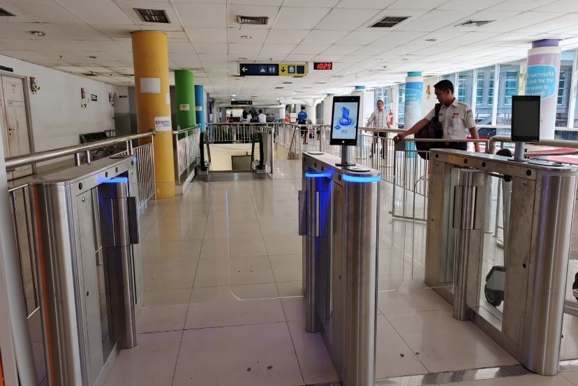 Stasiun KAI Medan Sudah Ada Face Recognition Boarding Gate