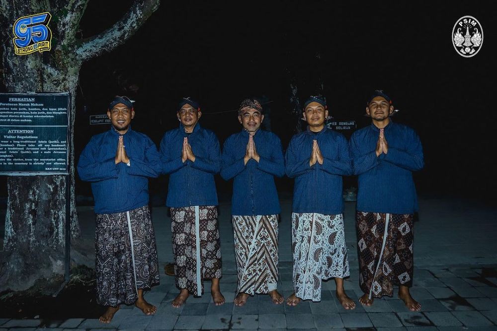 PSIM Yogyakarta Ziarah ke Makam Raja-raja Sebelum Kompetisi Bergulir