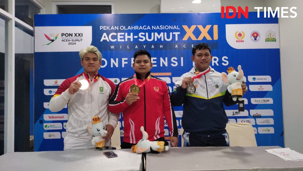 Zul Ilmi Pertahankan Emas Angkat Besi untuk Aceh di Nomor 96 Kg 