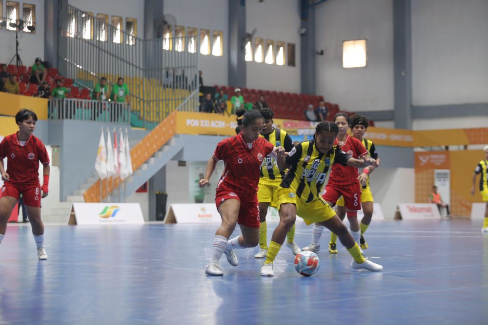 Futsal PON 2024: Bantai Papua Barat, DKI Jakarta ke Final Putri