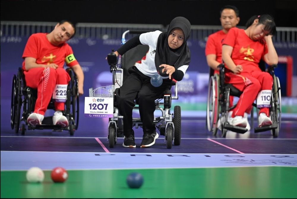 Boccia Indonesia Tambah Satu Perak di Paralimpiade 2024