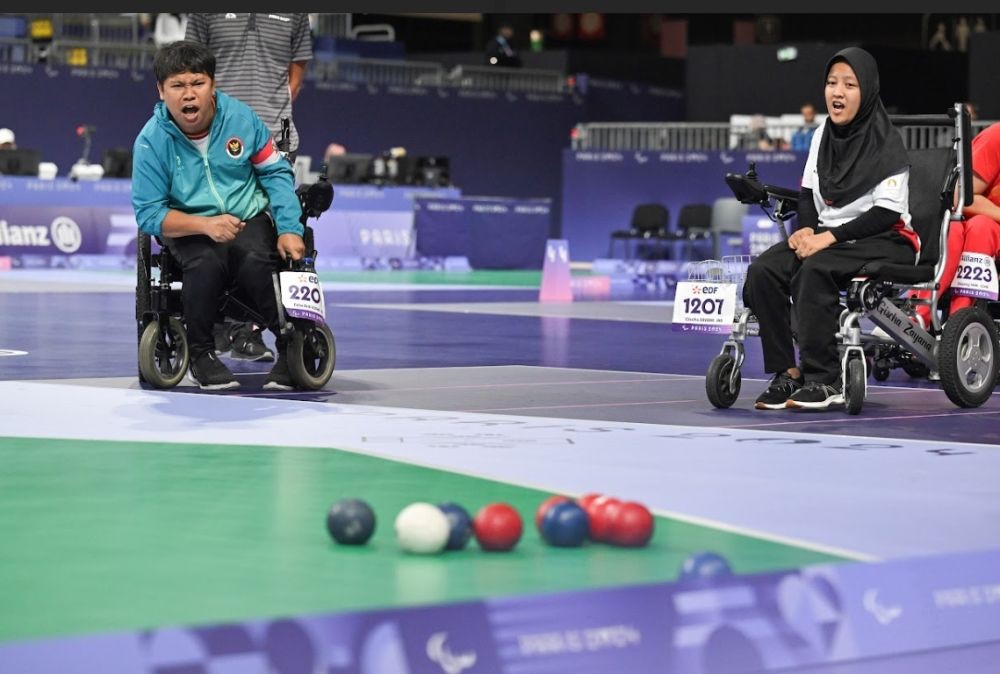 Boccia Indonesia Tambah Satu Perak di Paralimpiade 2024