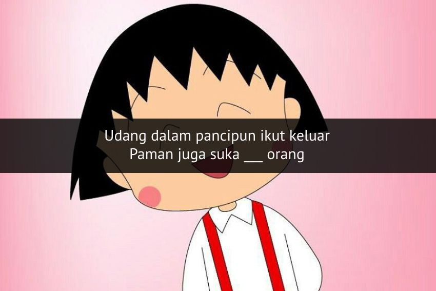 [QUIZ] Lanjut Lirik Picara Picara, Closing Theme Kartun Chibi Maruko Chan