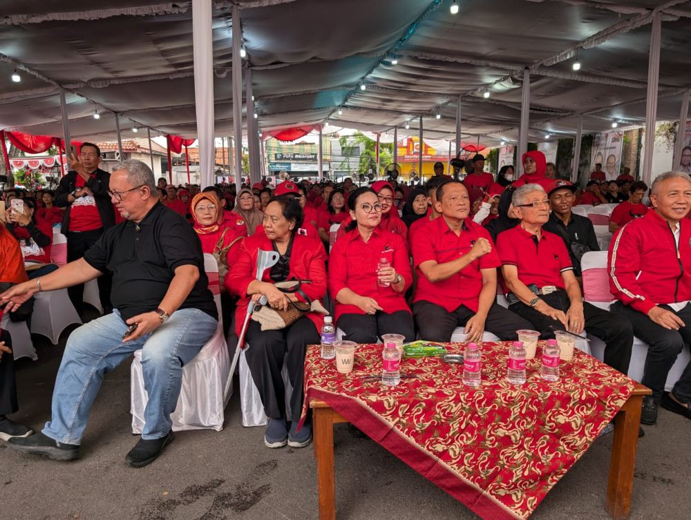 Banteng Senior Solid Dukung Agustin-Iswar di Pilwakot Semarang