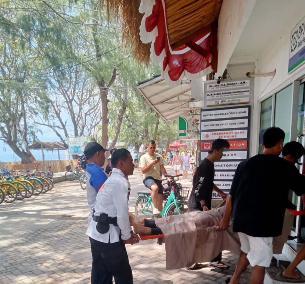 Turis Asal Korea Ditemukan Tewas Mengapung di Perairan Gili Trawangan