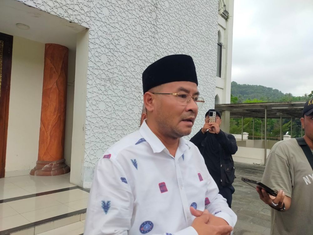 Bacawagub Jabar Erwan Soroti Masjid Al Jabbar Sukabumi Terbengkalai