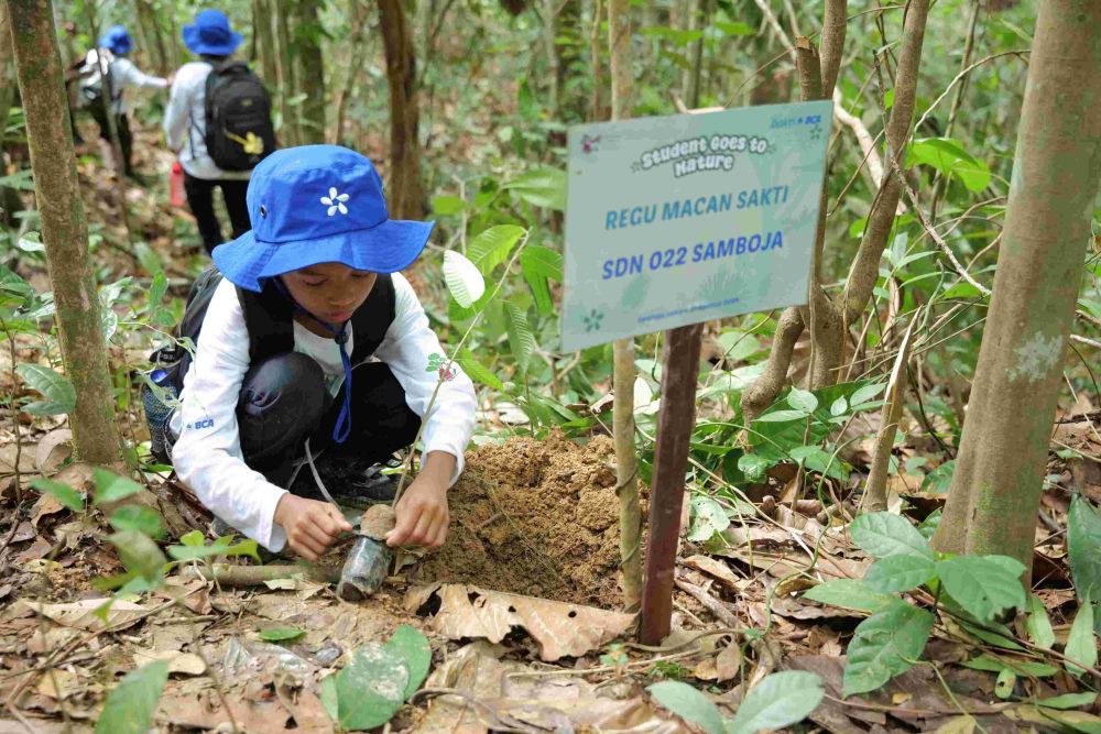 Ratusan Siswa Ikuti Program Edukasi Lingkungan di BOSF Samboja 