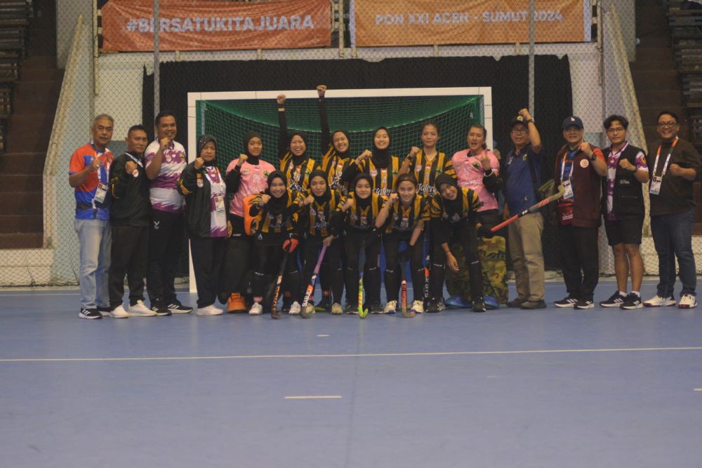 Tim Hockey Indoor Putri Jateng Lolos Final Usai Kalahkan Jabar