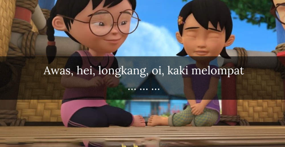 [QUIZ] Sambung Lirik Lagu Aiya Susanti dari Kartun Upin Ipin, Gampang Banget Lho!