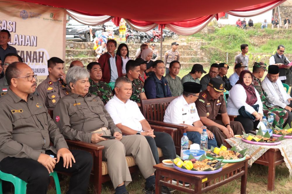 1.927 Warga Cianjur Diproyeksi Dapat Hak Atas Tanah Negara