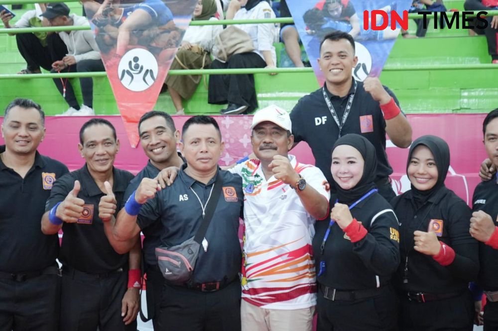 Tes Even Digelar, Gor Binjai Sudah Memadai Jadi Venue Gulat PON 2024 