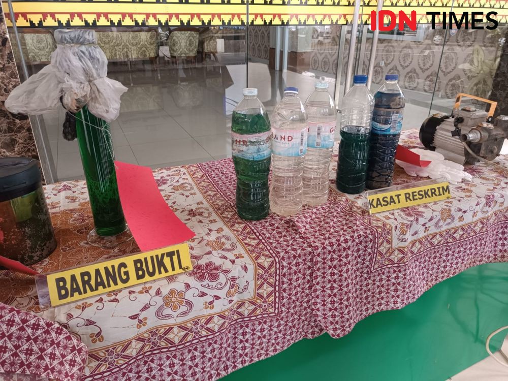 Sulap Pertalite Jadi Pertamax, 2 Pengoplos BBM di Lampung Ditangkap