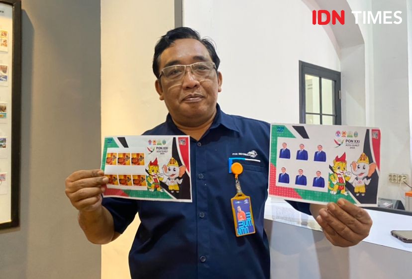 Pos Indonesia Terbitkan Prangko Prisma Edisi Khusus PON 2024