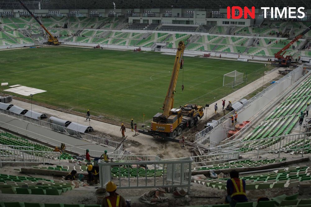 PON 2024, Kejar Tayang Klaim Sisa 4 Persen Proyek Stadion Utama