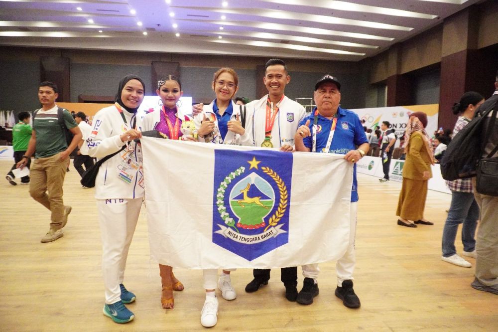 Cabor Dance Sport NTB Meraih Medali Emas di PON Aceh-Sumut 2024