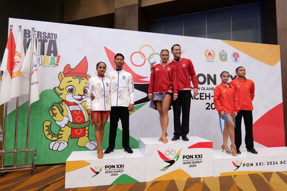 Zohri Raih Medali Emas Nomor Lari 200 Meter di PON Aceh-Sumut 2024