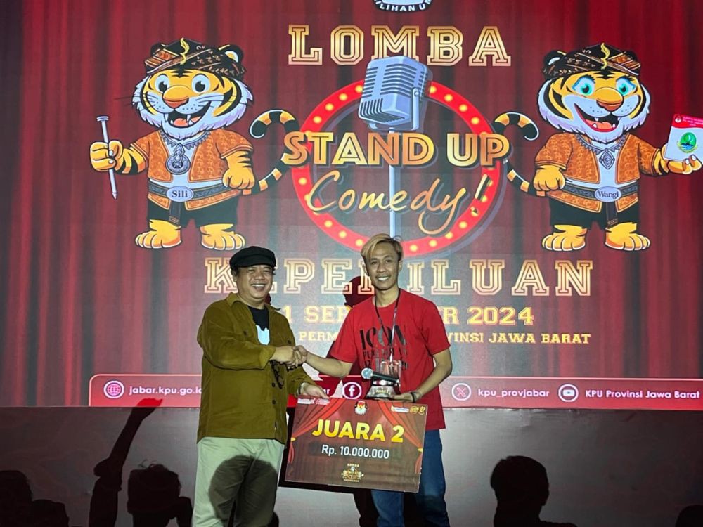 Gelar Stand UP Comedy, KPU Jabar: Pilkada Harus Riang Gembira