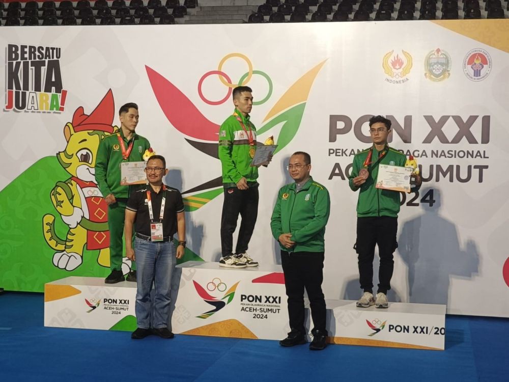 Keran Medali Emas Wushu Dibuka Nicholas dan Harris Horatius