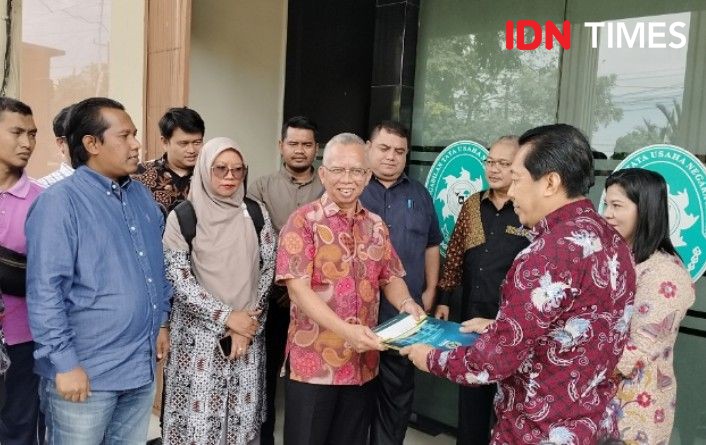 Guru Besar dan Akademisi Datangi PTUN, Dukung Guru Honorer Langkat