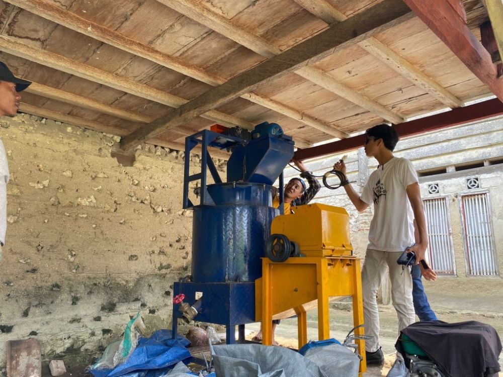 Hasil Survei Tim Dosen Itera di Pulau Pahawang, Olah Bank Sampah