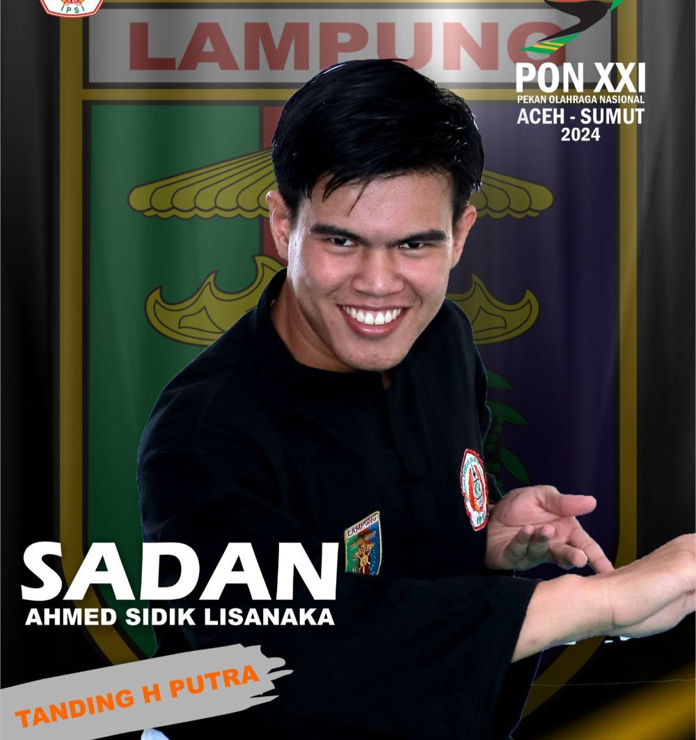 Pencak Silat Lampung Tambah Emas Lagi! Diraih Sadan Ahmed Sidik