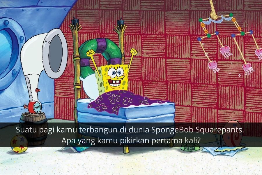 [QUIZ] Jika Reinkarnasi Nyata, Kamu Akan Jadi Siapa di SpongeBob Squarepants?