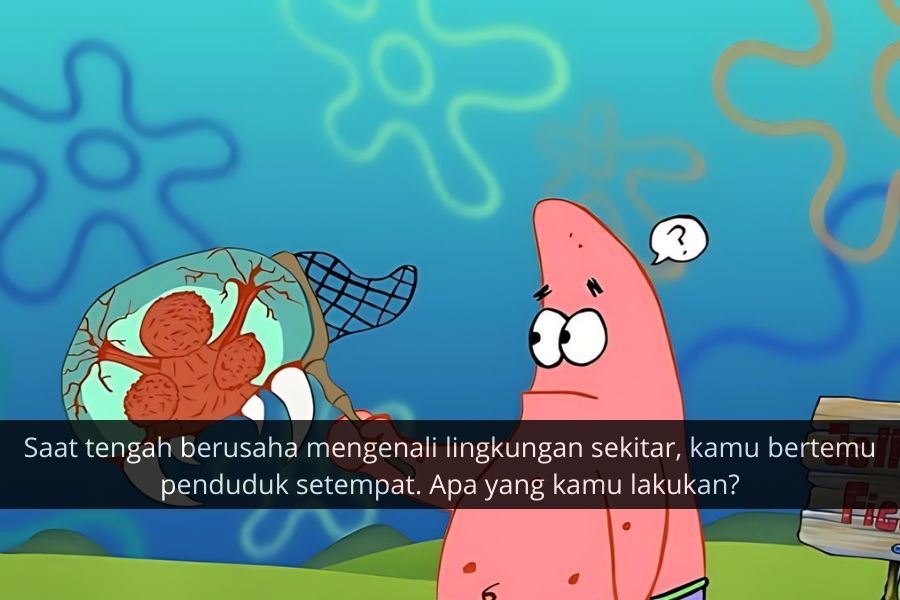 [QUIZ] Jika Reinkarnasi Nyata, Kamu Akan Jadi Siapa di SpongeBob Squarepants?