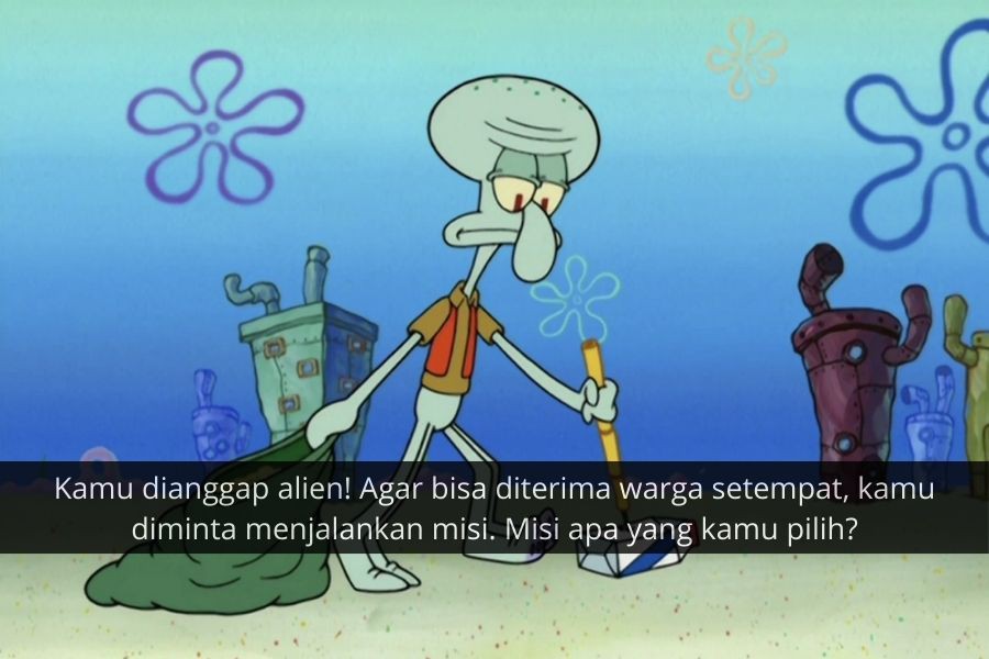 [QUIZ] Jika Reinkarnasi Nyata, Kamu Akan Jadi Siapa di SpongeBob Squarepants?