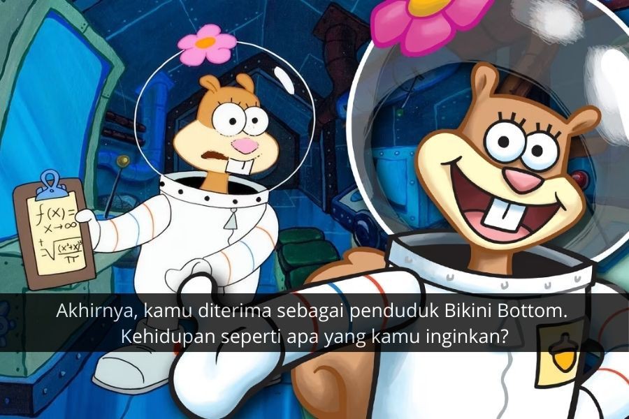 [QUIZ] Jika Reinkarnasi Nyata, Kamu Akan Jadi Siapa di SpongeBob Squarepants?