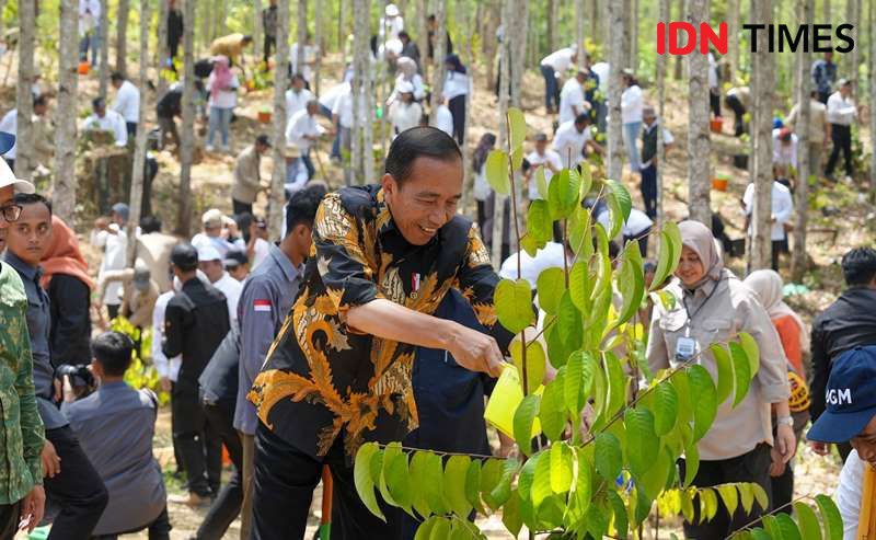 Presiden RI Resmikan Wanagama Nusantara di IKN 