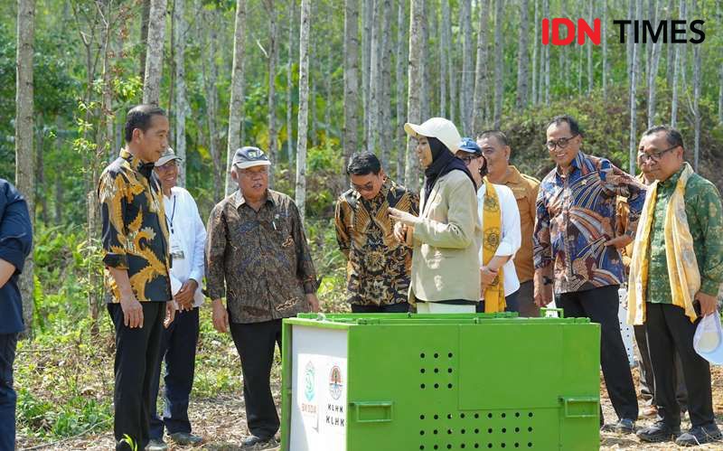 Presiden RI Resmikan Wanagama Nusantara di IKN 