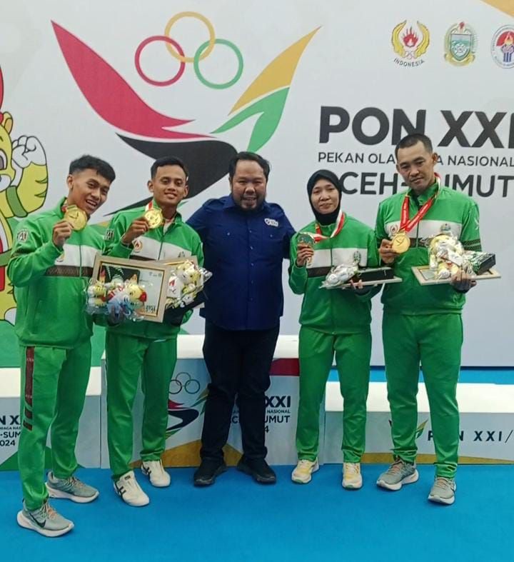 Sumut Cetak Sejarah Rebut Emas Perdana Squash PON 2024