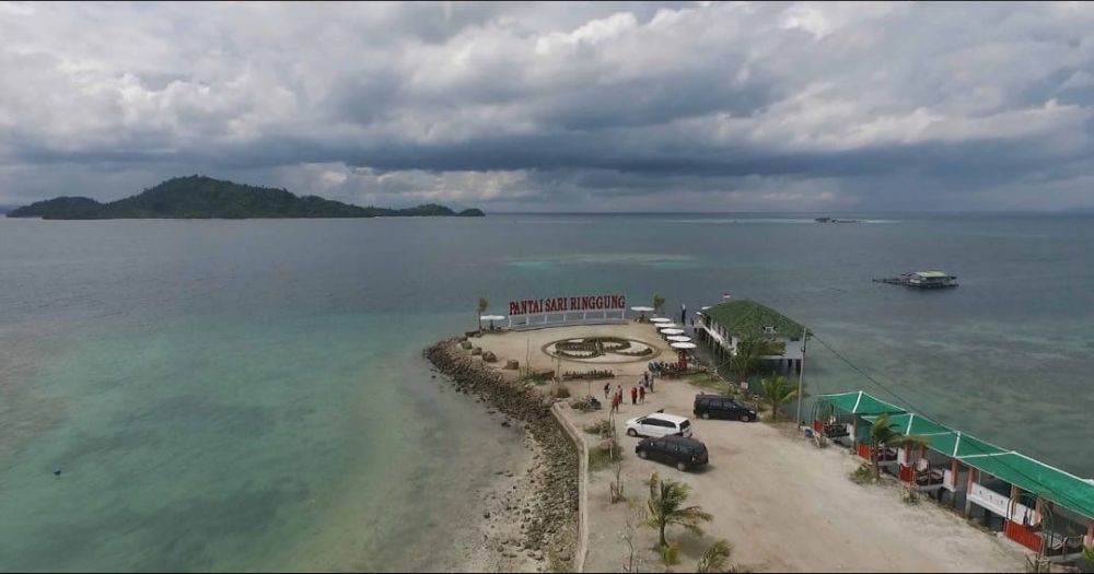 Pantai Sari Ringgung Lampung: Lokasi, Daya Tarik dan Tiket Masuk