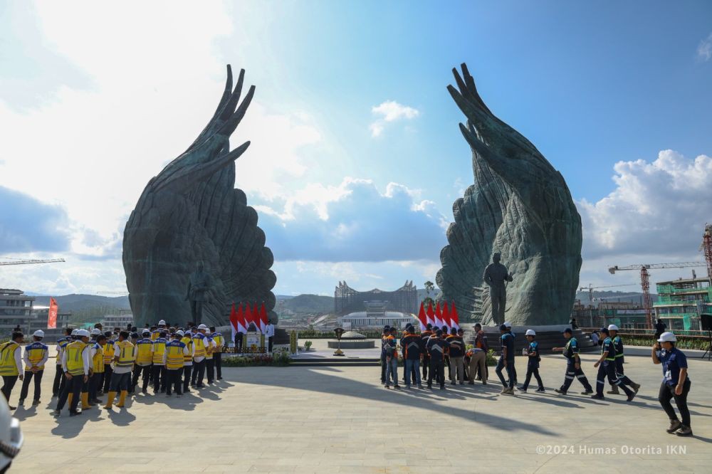 Kepincut Siluet Istana Garuda, Minat Berwisata ke IKN Meningkat