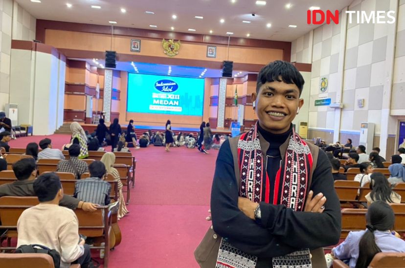 Anak Medan Modal Nekat dan Suara Berharap Lolos Indonesian Idol