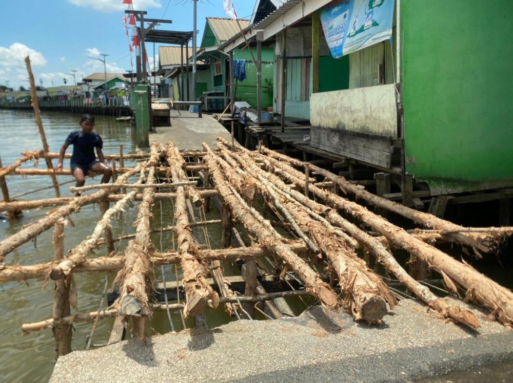 Perbaikan Jalan Titian di Kampung Hijau Dikebut untuk Sektor Wisata