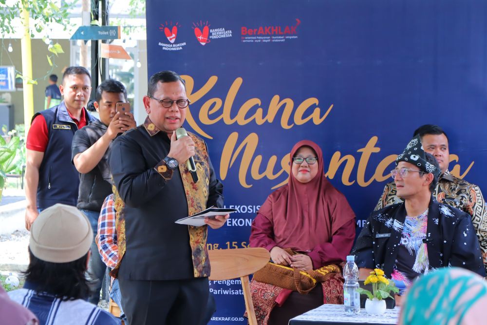 Sandiaga Uno Berkunjung ke Palembang, Ajukan Kota Kreatif ke UNESCO