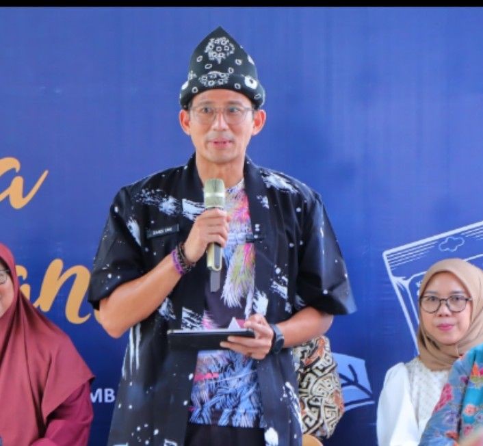 Sandiaga Uno Berkunjung ke Palembang, Ajukan Kota Kreatif ke UNESCO