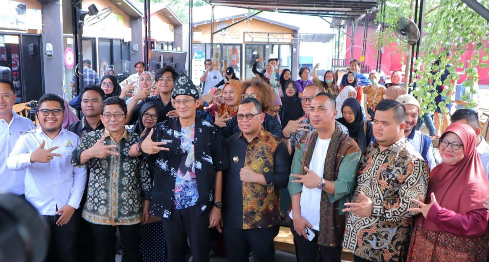 Sandiaga Uno Berkunjung ke Palembang, Ajukan Kota Kreatif ke UNESCO