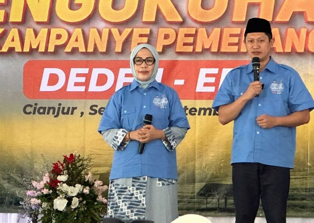 Tim Kampanye Dikukuhkan, Pasangan Deden Nasihin-Efa Fatimah Targetkan 55 Persen Suara