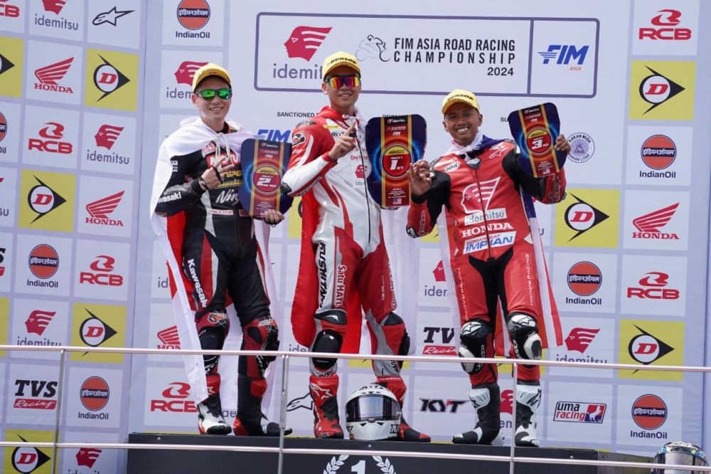 Pembalap Astra Honda Raih Podium ARRC Sepang