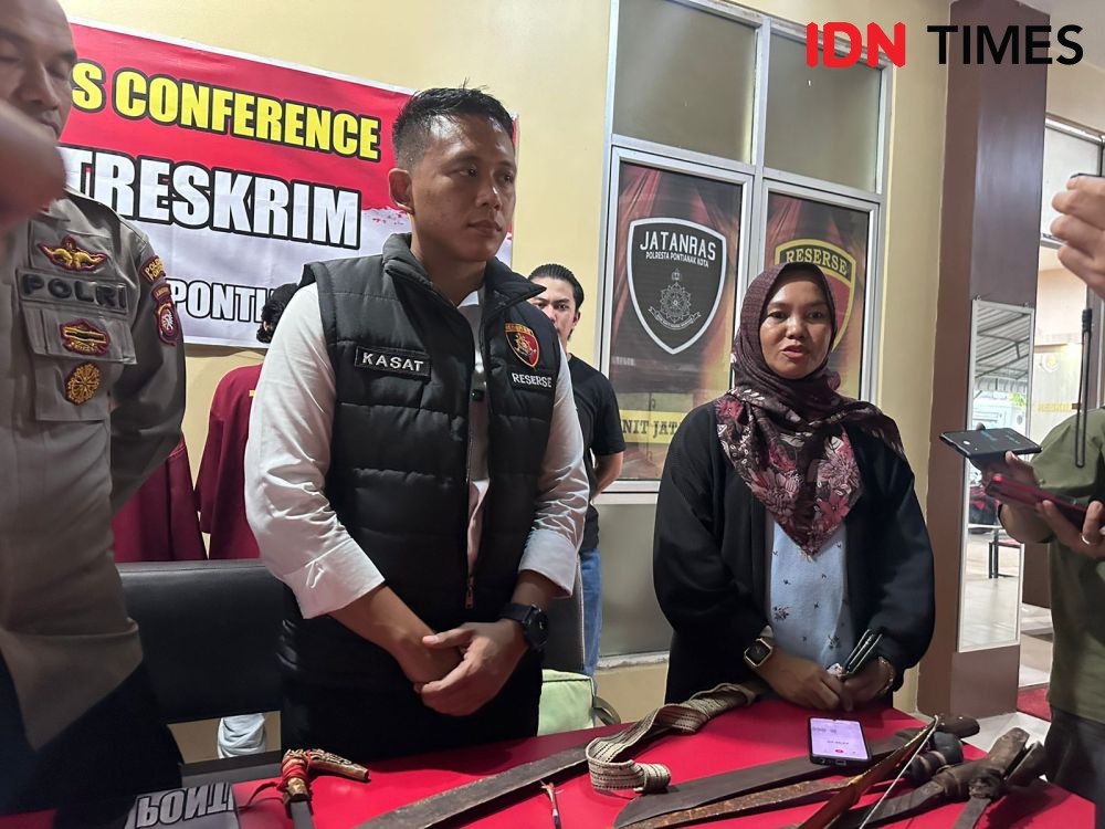 Tawuran Geng Remaja di Pontianak, Polisi Amankan Sajam dan Panah 