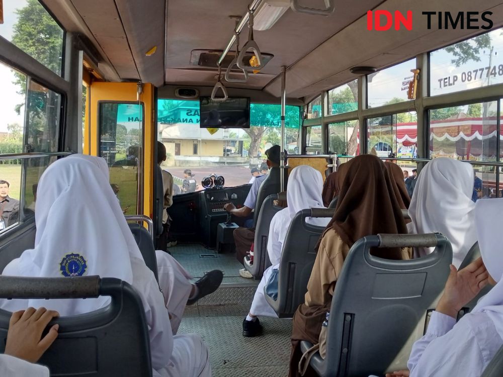 Diminati Pelajar Bantul, Bus Sekolah Gratis Kini Penuh Terus