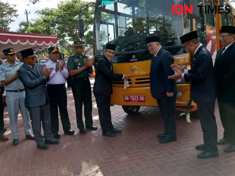 Diminati Pelajar Bantul, Bus Sekolah Gratis Kini Penuh Terus