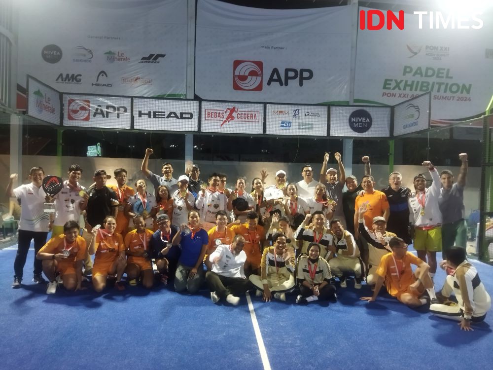 Bali Raih Emas Cabor Eksibisi Padel PON 2024