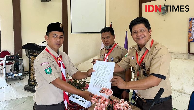 Peserta Musran Pramuka Sepaku Tolak Calon Anggota dari DPRD PPU