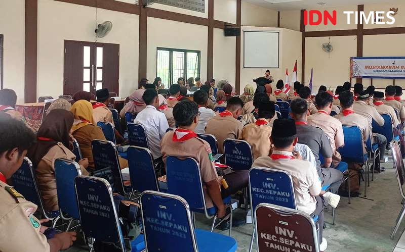 Pramuka Muda PPU Melawan Politisasi Kwarran di Sepaku