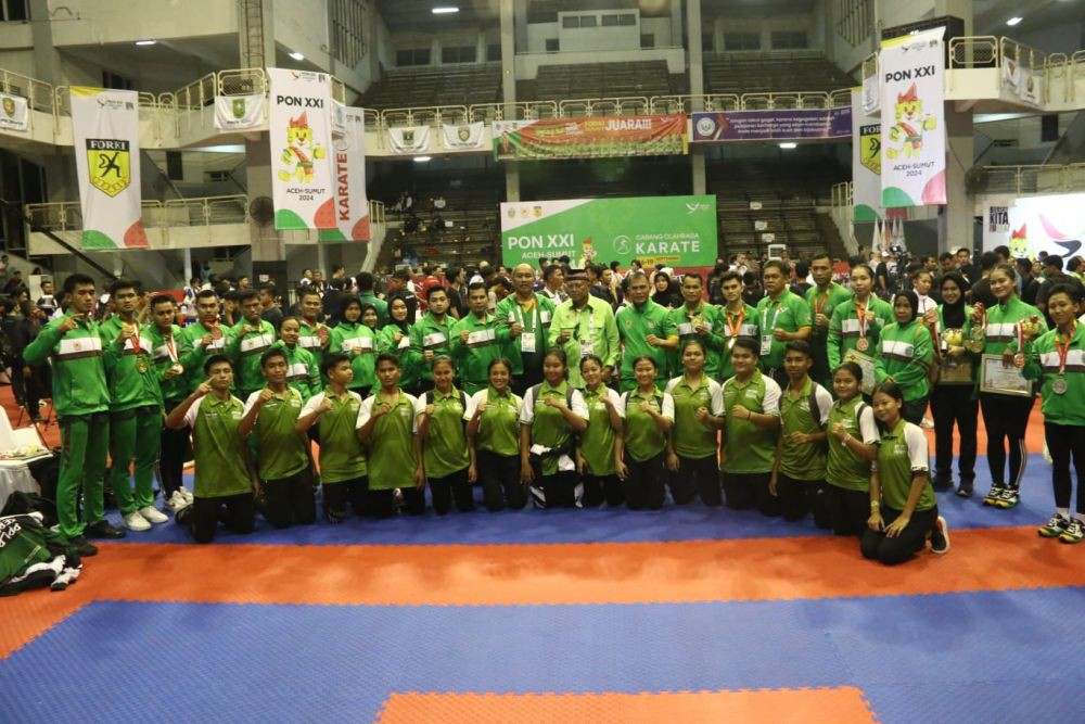 Raih 3 Emas PON 2024, Pencapaian Karateka Sumut Lebihi Target